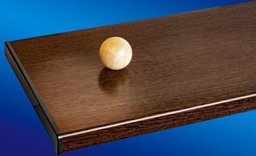 Подоконник пластиковый Венге матовый Moeller (Меллер) LD-S 30 фото 3