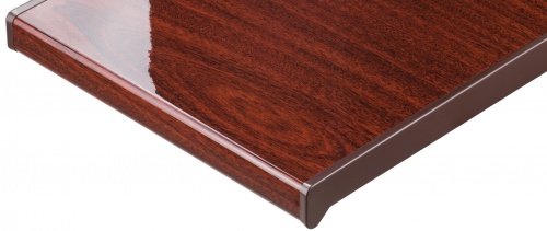 Подоконник пластиковый Махагон глянцевый Moeller (Меллер) LD-S 30 фото 2